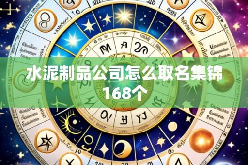 水泥制品公司怎么取名集锦168个